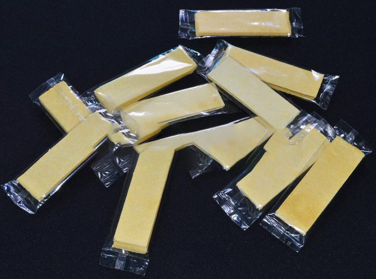 Wood pulp sponge