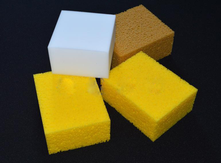 Polyester seaweed sponge