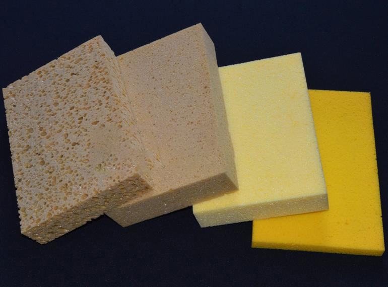 Polyester seaweed sponge